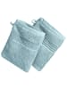 Erwin Müller Frottier Waschhandschuh 2er-Pack Konstanz in bleu