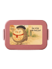 Mr. & Mrs. Panda MEPAL Bentobox Eule Frankreich Design mit Spruch in Rot Pastell
