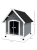 Pawhut Hundehütte 75L x 88B x 82H cm