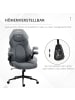 Vinsetto Bürostuhl-65,5L x 69,5B x 112-122H cm-Dunkelgrau