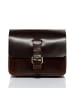 SID & VAIN Leder-Umhängetasche HEATHROW Hüfttasche Umhängetasche Hip-Bag echt Leder in braun