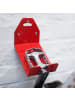 relaxdays 2 x Fahrrad-Wandhalterung in Rot - 20 kg Traglast