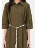 Chiara Ferretti Kleid in VERDE MILITARE