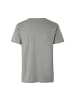 IDENTITY T-Shirt stretch in Grau meliert