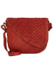 Greenland Nature Femi & Nine Umhängetasche Leder 24 cm red