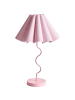 Beliani Tischleuchten MASUMU in Rosa - (W) 25 x (H) 58 x (L) 25 cm