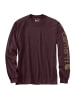 CARHARTT  Long Sleeve in weinrot