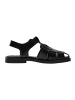 Fly London Sandalen in Schwarz/Schwarz