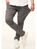 behype Chinohose - mit Super Stretch als Performance Pants in Slim-Fit in Dark Grey