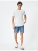 KOTON Shorts in Dunkles Indigo