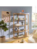 home24 Regal Ticonic - 117 cm in Eiche