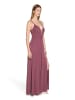 Vera Mont Abendkleid mit Lurexfaden in Grey/Dark Red