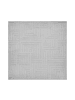 Beliani Kurzflor TAMIREL in Grau - (W) 160 x (L) 160 cm