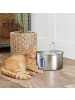 Pawhut Trinkbrunnen für Katze 2,5L Silber