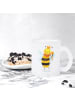 Mr. & Mrs. Panda Haferl Biene König ohne Spruch in Transparent