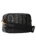 Lacoste Maheki Mini Bag Umhängetasche S Leder 18 cm in noir