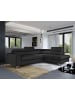 MF Design Lauryn Recamiere Rechts in Anthrazit -  (L) 205 x (B) 278 x (H) 92 cm