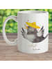 Mr. & Mrs. Panda Kindertasse Rabe Sombrero ohne Spruch in Weiß