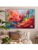 MuchoWow Leinwand Bilder Abstrakte Farbexplosion