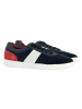 Geox Sneaker aus Leder U Rieti Mesh Blau