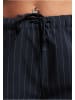 DEF DEF Chinos in dark blue pinstripe