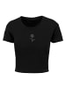 Merchcode Cropped T-Shirts in black