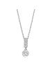 LOTUS silver Anhänger Silber 925 Sterling Silber Zirkoniastein Halsketten