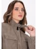 DreiMaster Women Coat in taupe grey