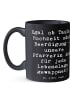 Mr. & Mrs. Panda Mug Spruch Pfarrerin Immer Da mit Spruch in Schwarz