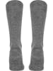 normani 2 Businesskniestrumpf aus Merinowolle in Grau
