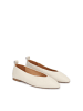Kazar Ballerinas in Off-white