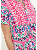 VINAJA Women Dress in PINK MULTICOLOR