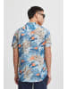 BLEND Kurzarmhemd BHShirt in Blau