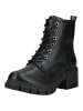 DOCKERS Stiefelette in Schwarz/Schwarz