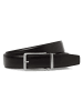 Monti Ledergürtel Stanford in schwarz - 0001