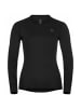 Odlo Unterhemd TOP Crew neck l/s ACTIVE WA in Schwarz