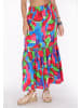 IZIA Women Skirt in pink multicolor