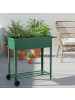 relaxdays Hochbeet in Grün - (B)85 x (H)80 x (T)50 cm