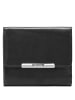 Esquire Helena Geldbörse Leder 10 cm schwarz
