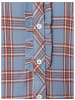 More & More Karobluse in small woven check blue