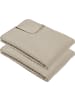 REDBEST Microfaser Sommerdecke 2er-Pack Detroit in taupe