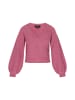 faina Damen Pullover in Dunkelrosa