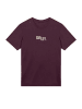 F4NT4STIC T-Shirt SMILEY Beige in maroon