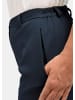 GOLDNER Rippenhose Anna in Bi-Stretch-Qualität in dunkelblau