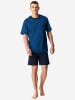 Schiesser Schlafanzug Comfort Essentials in Blau