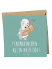 Mr. & Mrs. Panda Deluxe Karte Tenorhörnchen Magie mit Spruch in Meeresbrise