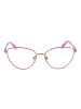 Bulget Damen Optische Fassungen Katzenauge Roségold