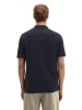 Marc O'Polo Strick-Poloshirt Travel Collection in Deep Night Blue