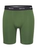 Phil & Co. Berlin  Retro Pants Jersey Long Boxer in black+green