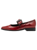 Marco Tozzi Ballerina in DK.RED PAT.